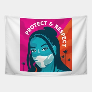 Protect and Respect Tapestry