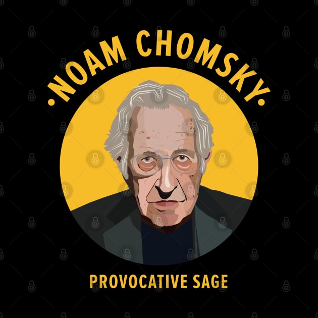 Noam Chomsky: Voice of Dissent by Boogosh