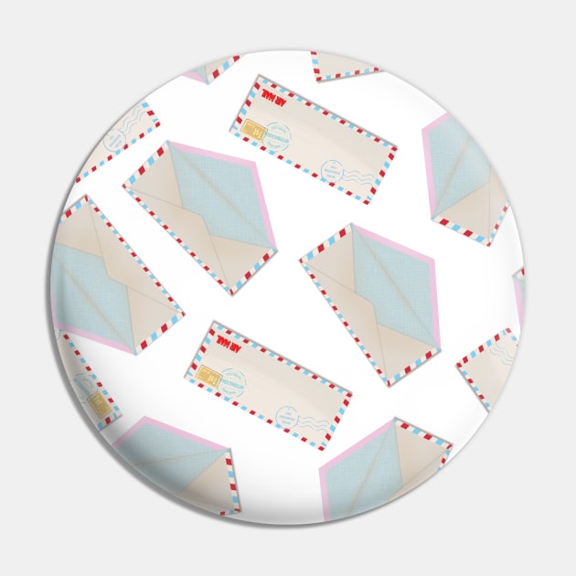 Air mail pattern Pin by nickemporium1