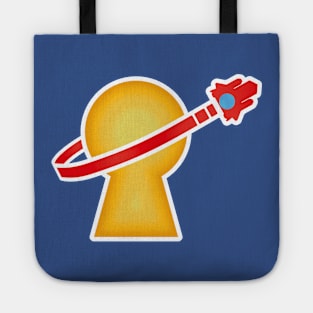 A spaceship parody shirt if ever I've seen one! Tote