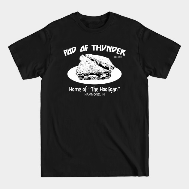 Discover Pod of Thunder Hooligan Sandwich Dark - Kiss - T-Shirt