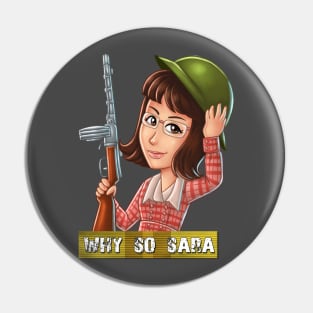 Battlefield Why so Sara Pin