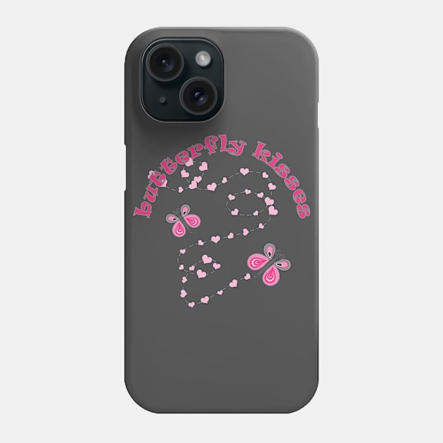 Butterfly Kisses Phone Case by AlondraHanley