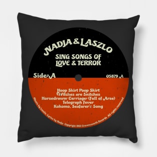 Nadja & Laszlo, the Human Music Group Pillow