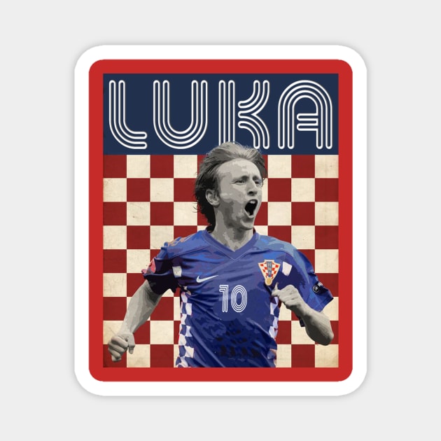 Football Heroes - Luka Modric - LUKA Magnet by OG Ballers