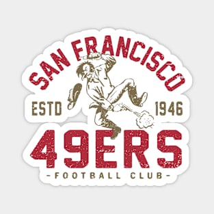 Vintage San Francisco 49ers 2 Magnet