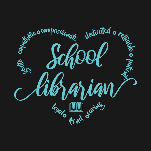 Proud School Librarian Appreciation Gift by MoodPalace