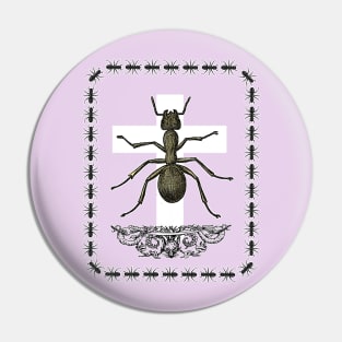 Ant organized insect Pin