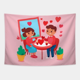 Valentine day Tapestry