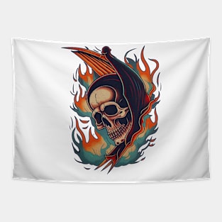 Grim Reaper Tapestry