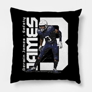 Derwin James Los Angeles C Stretch Pillow