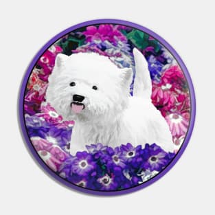 West Highland White Terrier Pin