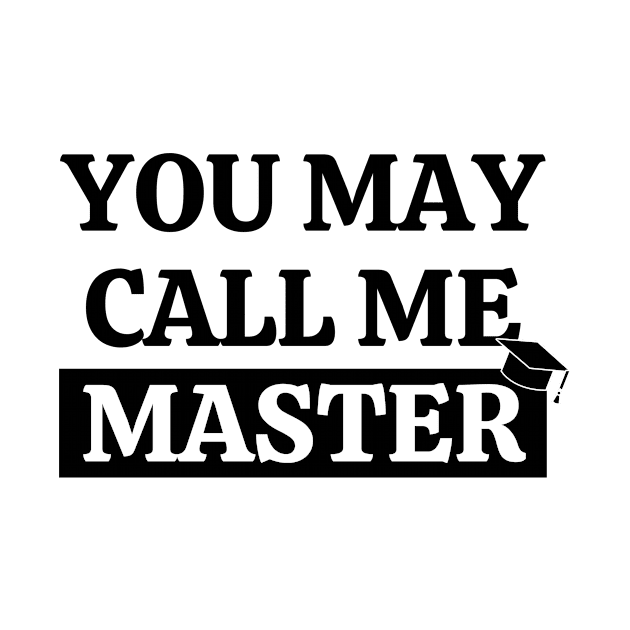 Call me Master by FunnyStylesShop