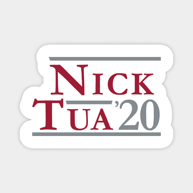 Saban and Tua For President Magnet by Parkeit