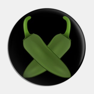 Jalepeno Cross Pin