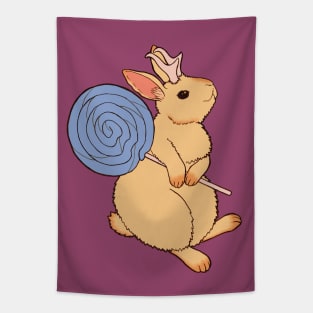 Sweet Fantasy Jackalope Bunny Tapestry