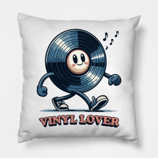 Vinyl Lover  / Vinyl Geek Design Pillow