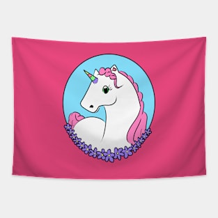 Cute Unicorn Tapestry