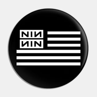 NIN flag Pin