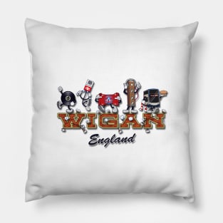 This is Wigan, England Pillow