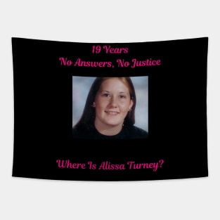 Justice for Alissa Fundraiser Tapestry