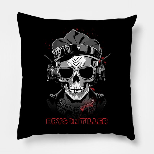 bryson tiller Pillow by Retro Project