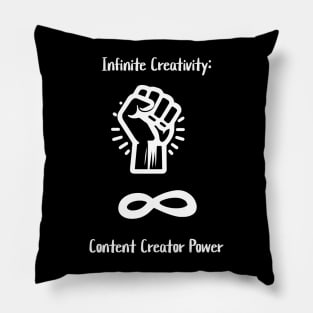 Infinite Creativity: Content Creator Power Pillow