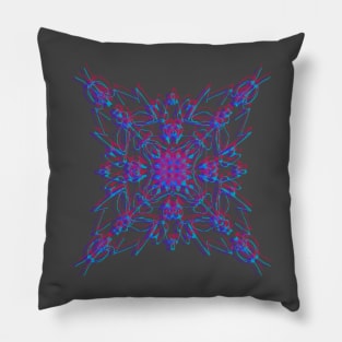 3D mandala Pillow