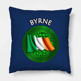 Irish Flag Clover Celtic Knot - Byrne Pillow