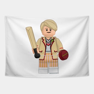 Lego Fifth Doctor Tapestry