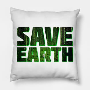 Save Earth Pillow