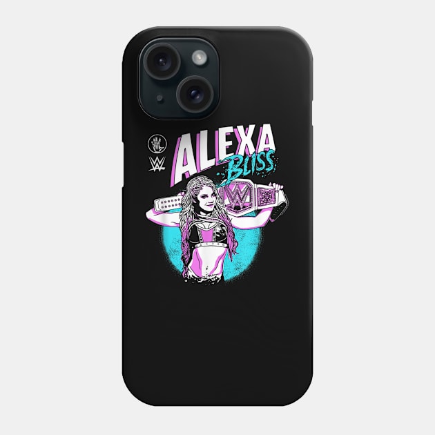 Alexa Bliss Comic Phone Case by Holman