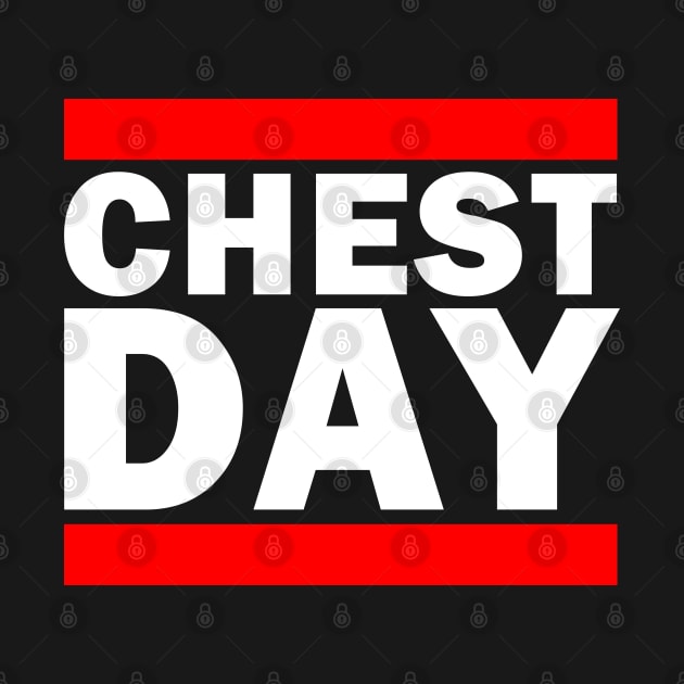 Chest Day Gym Parody Shirt (For Dark Colors) by Lord Teesus