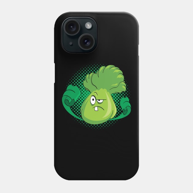 Bok Choy Hero Phone Case by Atpidarp