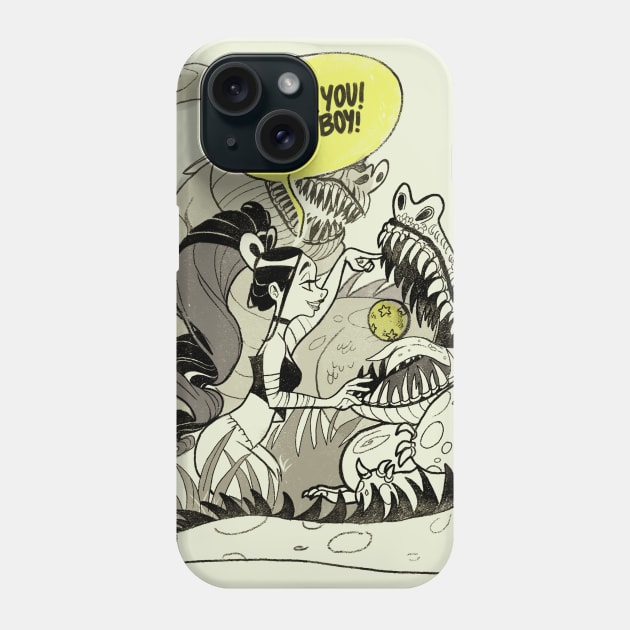 Beast Tamer Phone Case by Kire Torres