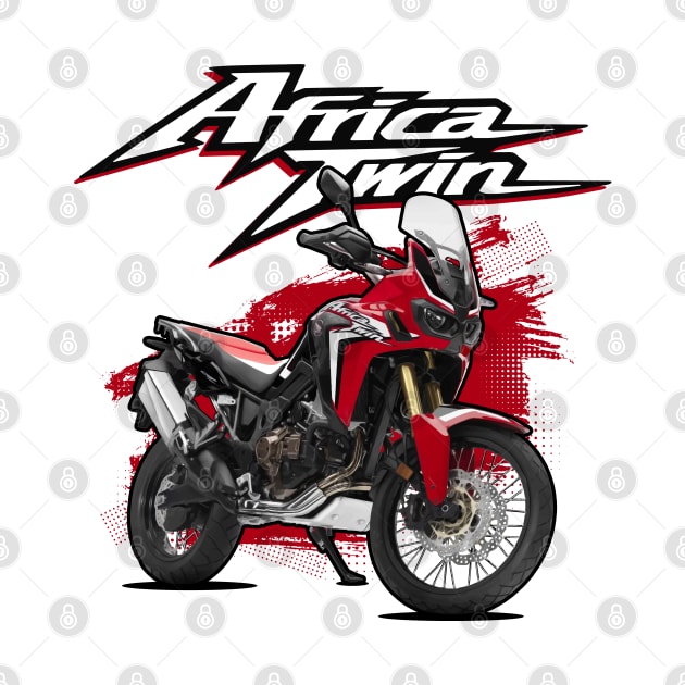 Africa Twin 1100 - Red by Tomislav Lozić