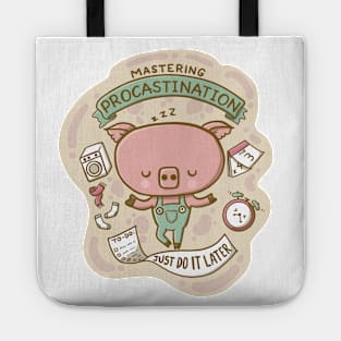 Lazy Pig Tote