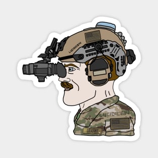 US Army Chad with Night Vision Magnet