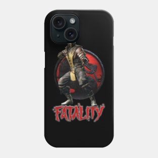 Team Scorpion Fatality Mortal Kombat Pro Kompetition Phone Case