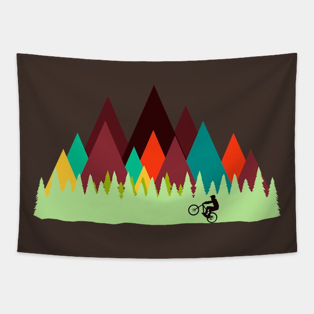 Bicycles Tapestry by Bongonation