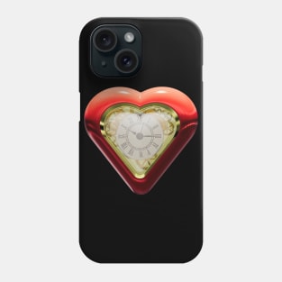 Clock Heart Phone Case