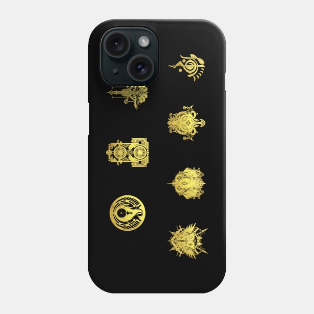 Xenoblade 2 Titan emblems Phone Case by badgerinafez