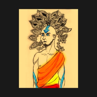 Mandala - Avatar Aang T-Shirt