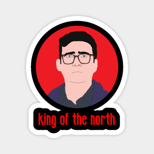 Andy Burnham King Of The North Magnet