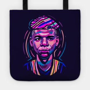 Kylian Mbappe popart Caricature Tote