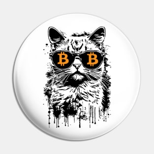 Bitcoin Cat Unleashed! Pin