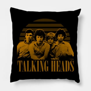 Talking Heads Retro Pillow