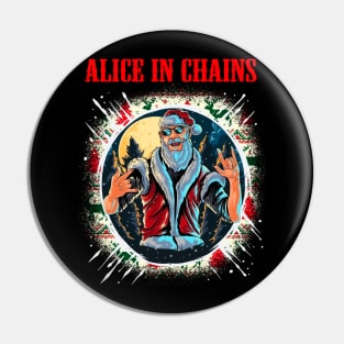 IN CHAINS BAND XMAS Pin