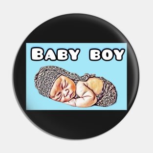 It is a baby boy Pin