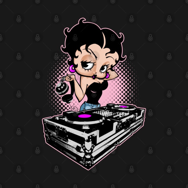 BETTY BOOP TURNTABLES - 2.0 by KERZILLA